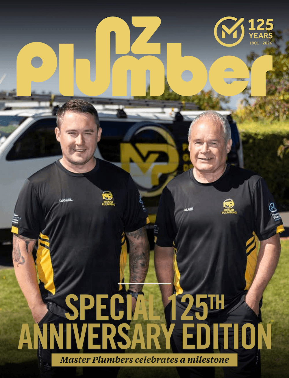 Latest cover of NZ Plumber Magazine