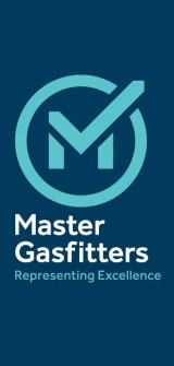 Master Gasfitters Dark Blue Vehicle Decal